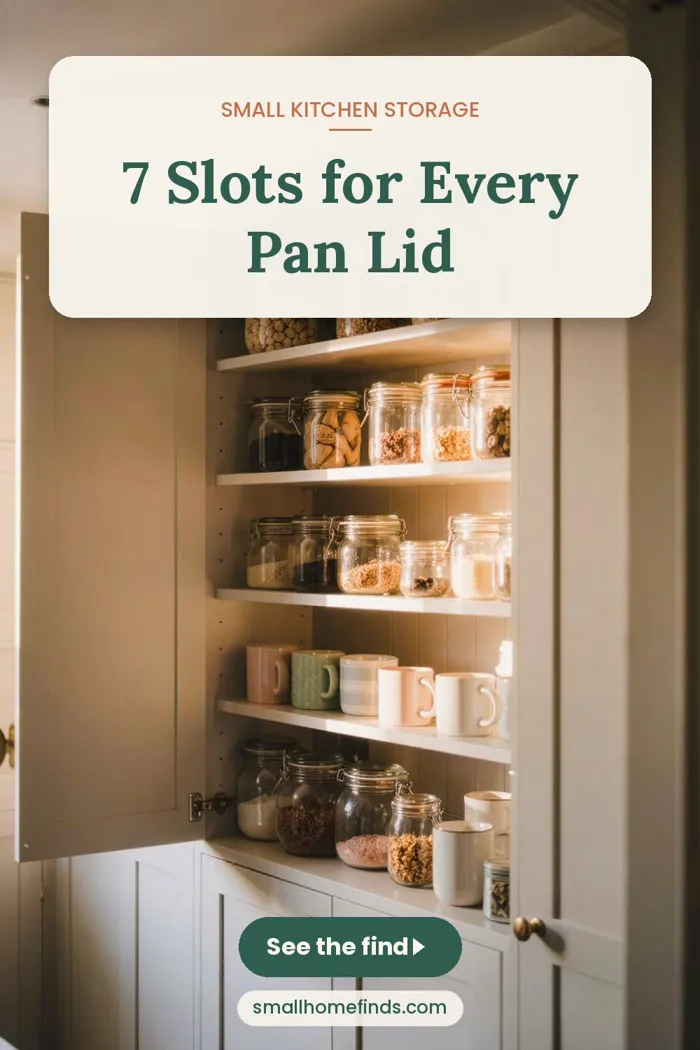 7 Slots for Every Pan Lid