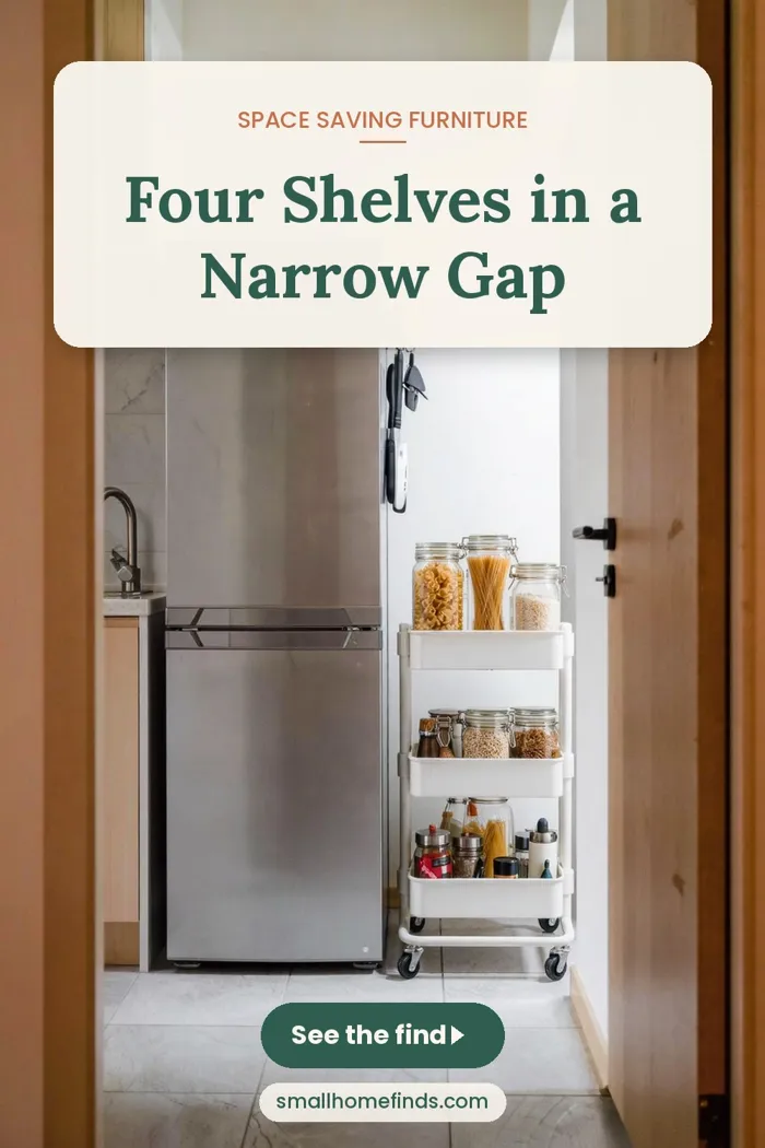 Four Shelves in a Narrow Gap