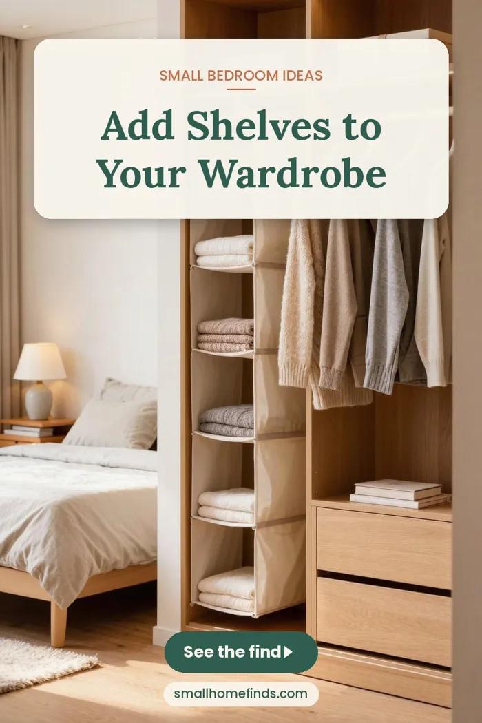 Add Shelves to Your Wardrobe