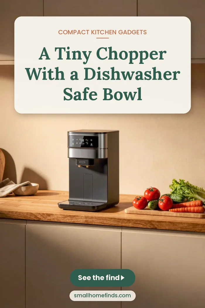 A Tiny Chopper With a Dishwasher Safe Bowl