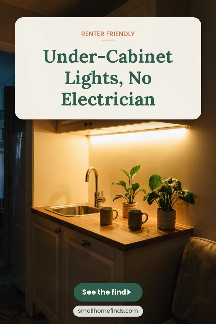 Under-Cabinet Lights, No Electrician