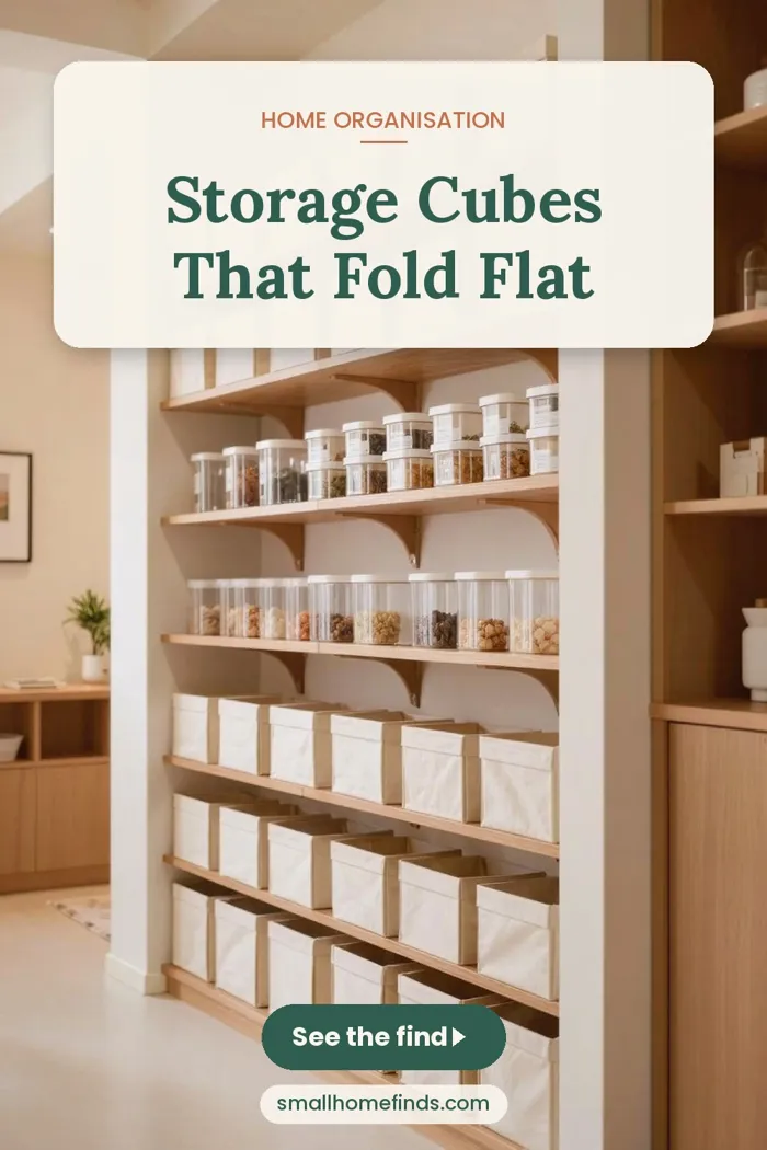 Storage Cubes That Fold Flat