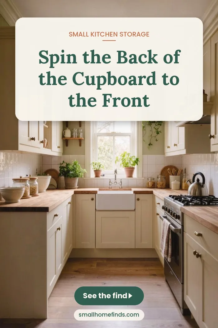 Spin the Back of the Cupboard to the Front