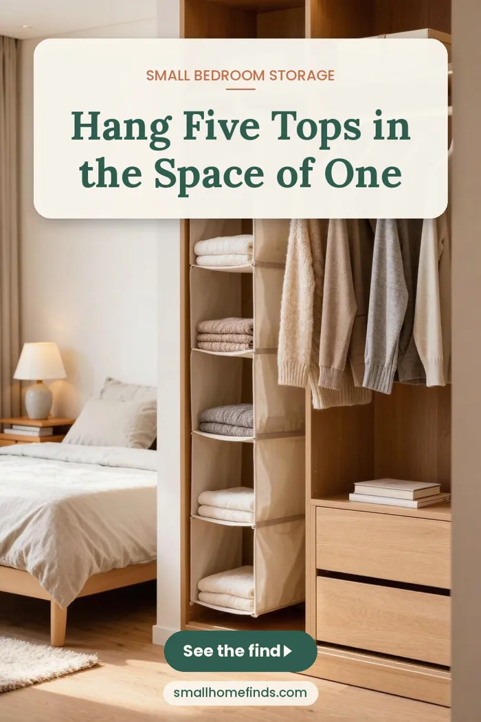 Hang Five Tops in the Space of One