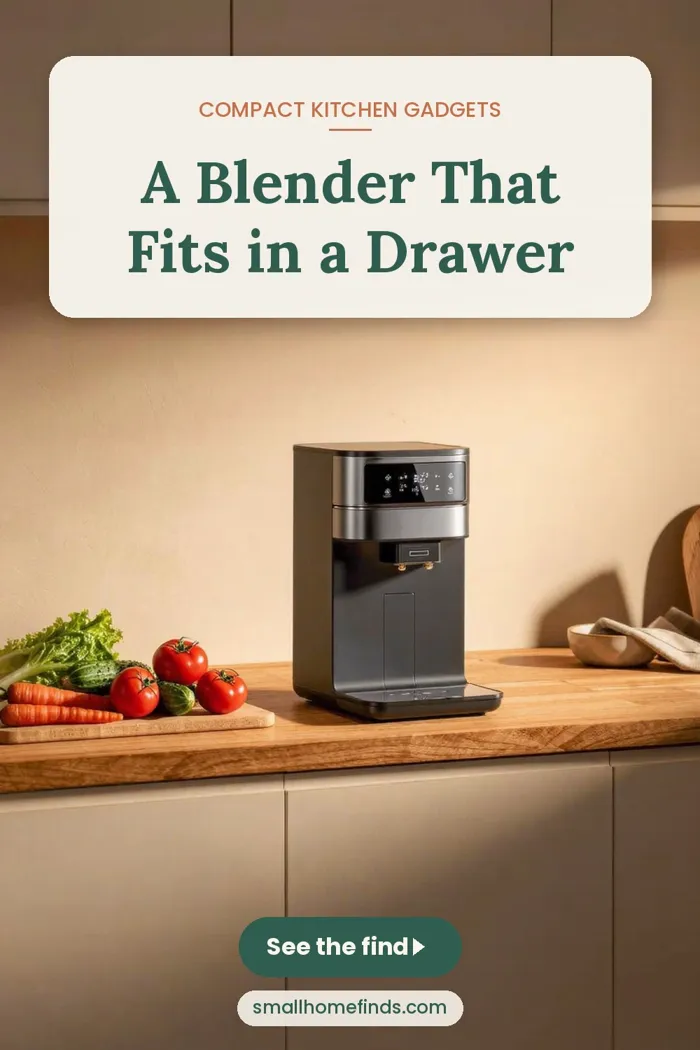 A Blender That Fits in a Drawer