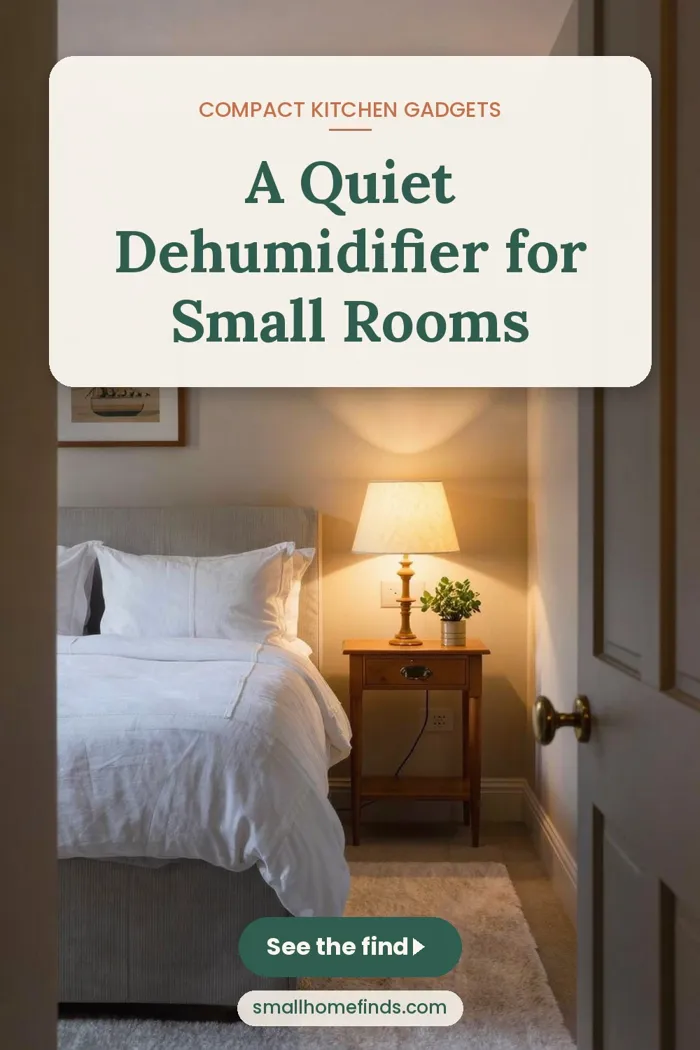 A Quiet Dehumidifier for Small Rooms