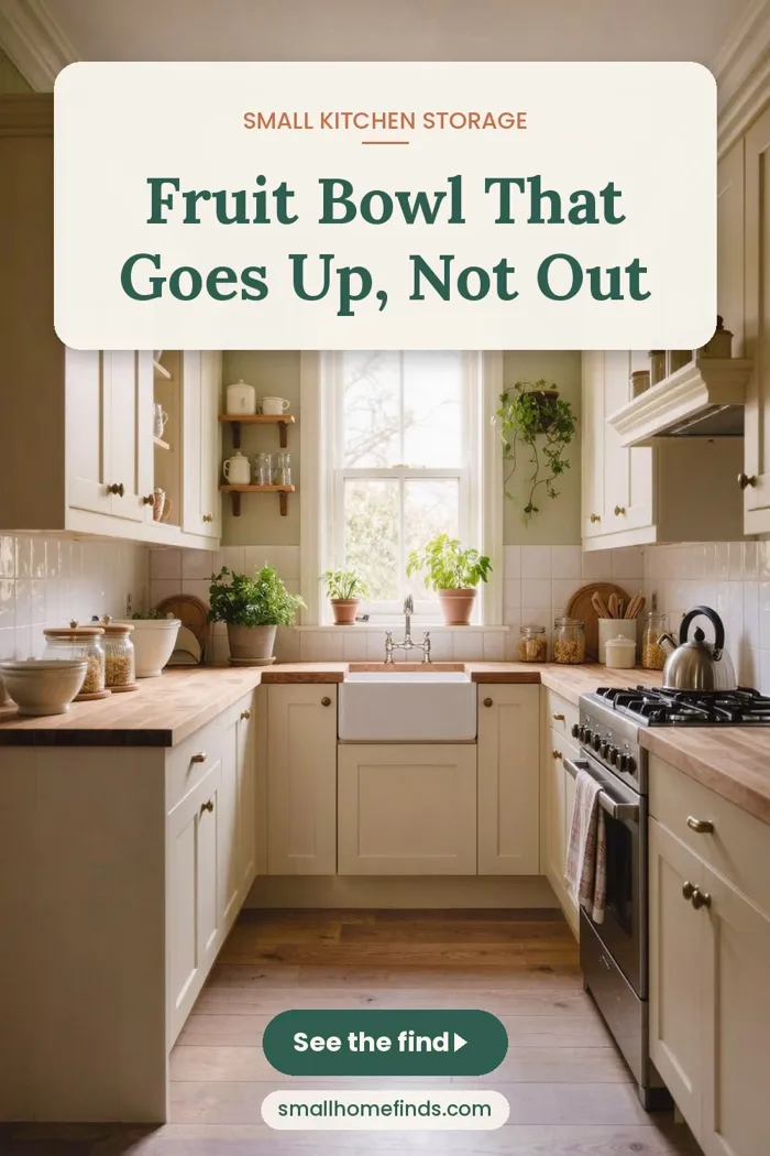 Fruit Bowl That Goes Up, Not Out
